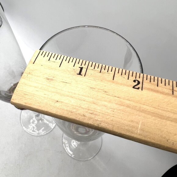 World Market Set of 2 Multicolor Gold Bulb Stem Moroccan Style 10.5” Wine Glasse - Picture 8 of 8